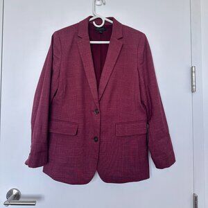 AnnTaylor Red Blazer, Size 14P